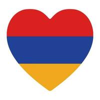 Flag of Armenia design shape vector