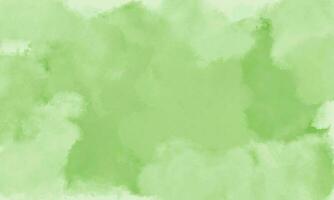 Green Watercolor Paintbrush Background photo