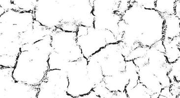 Black grunge effect on white background, cracked ground, ground  distress texture, damage texture, scratch texture, grunge texture for overlay design extra effect, vector