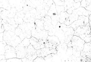 Black grunge effect on white background, cracked ground, ground  distress texture, damage texture, scratch texture, grunge texture for overlay design extra effect, vector