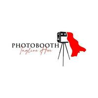 photobooth vector illustration logo design