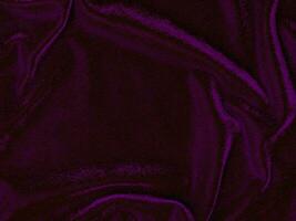 Purple velvet fabric texture used as background. Empty purple fabric background of soft and smooth textile material. There is space for text. photo