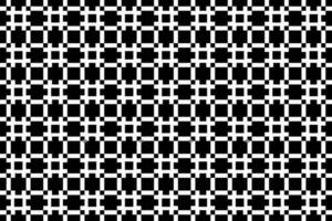 Abstract black and white pattern. Monochrome mosaic pattern graphic design element. vector