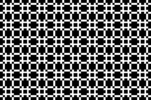 Abstract black and white pattern. Monochrome mosaic pattern graphic design element. vector