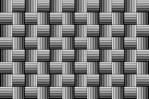 Abstract black and white pattern. Monochrome mosaic pattern graphic design element. vector