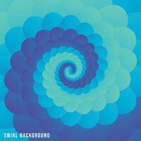 Abstract geometrical swirl background in vector