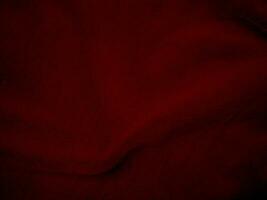 rojo limpiar lana textura antecedentes. ligero natural oveja lana. rojo sin costura algodón. textura de mullido piel para diseñadores de cerca fragmento blanco lana alfombra.. foto