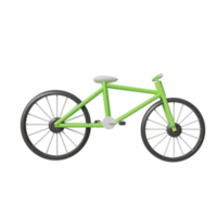 bicicletta. 3d rendere png