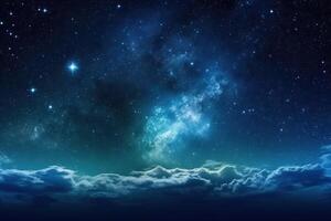 Starry Sky dark illustration background photo