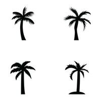 Palm Tree Outline vector