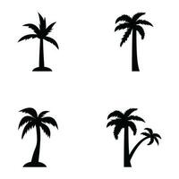 Palm Tree Outline vector
