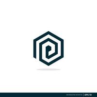 vector logo with the shape of the letter abstract, modern, unique, and clean, brand, company