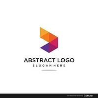 Modern abstract logo design inspiration vector