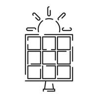 Energy sources, types and renewable energy or alternative line icon. Energy Related Types Of Vector. Contains Icons like Hydro Power Plant, Solar Cell, Fossil Fuel. vector