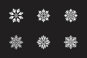 Snow Flakes For Christmas vector