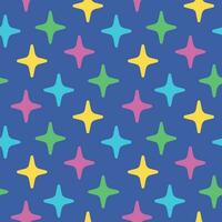 Stars seamless pattern. Stars background. Colorful stars pattern vector