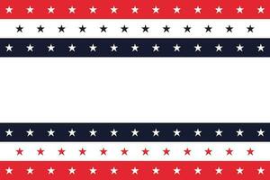 4th of July Background with text space. USA Independence Day Background with United States flag. vector
