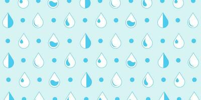 water drop pattern background design vector