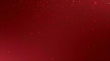 Falling Red particles Background video
