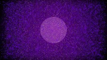 Purple exploding particles background video