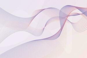 Abstract vector horizontal background. A grid of smooth wavy purple lines, a design element, an imitation of a veil.