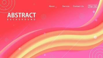 Abstract geometric background in Vector. Modern design. Templates for landing page. vector