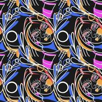 Woman Abstract Silhouette Vector Bundle. Stunning Hand-Drawn Minimalistic Abstract Designs of Faces, Hands, and Shapes