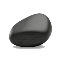 river stone on transparent background , png