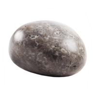 river stone on transparent background , png