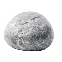 river stone on transparent background , png