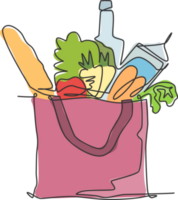 Shopping Bag Icon PNG Illustration Isolated on Transparent Background Stock  Image - Illustration of shop, groceries: 271920933