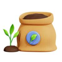 Composting Day 3D Icon png