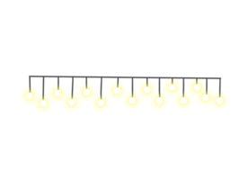 Zeichenfolge Licht, Weihnachten Neu Jahr Beleuchtung, glühend Beleuchtung png