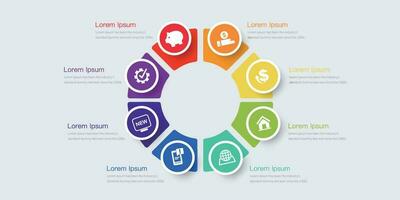 Pricing table infographic.Infographic design with option or step .business  schedule presentation vector