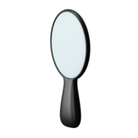 3d icon mirror isolated on transparent background png
