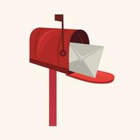 Mailbox vector illustration for graphic design and decorative element