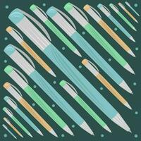 Ballpoints vector illustration for graphic design and decorative element