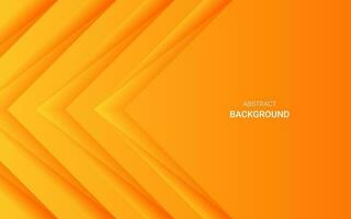 Simple abstract gradient orange color background vector