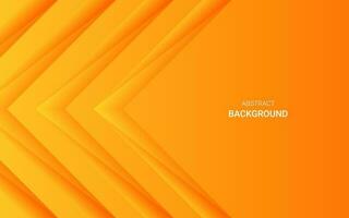 Simple abstract gradient orange color background vector