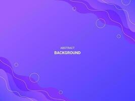 Vector gradient liquid abstract background