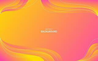 Vector gradient abstract colorful background