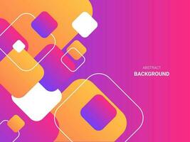 Trendy gradient color minimalistic background, abstrac geometric background vector