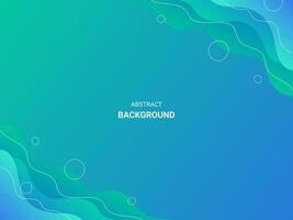 Vector gradient liquid abstract background