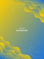 Vector gradient abstract colorful background