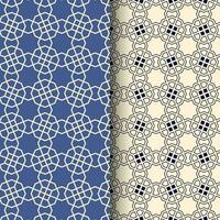 Abstract Geometric Precision Islamic Pattern Art in Arabian style vector