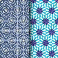 Moroccan motif Islamic Geometric pattern vector design