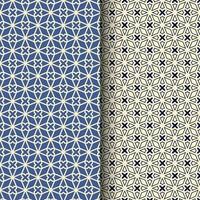 Seamless Authentic Arabic islamic geometric pattern with stats shape vector