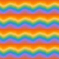Wavy abstract gradient background seamless pattern, unfocused blurred rainbow color backdrop. Mesh vector illustration.
