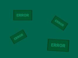 error notification vector illustration flat design