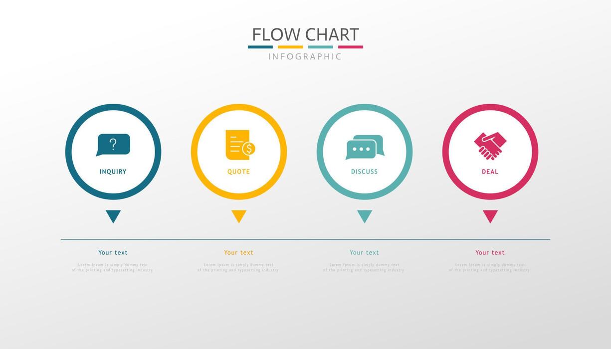 Process Flow Chart Vector Art, Icons, and Graphics for Free Download